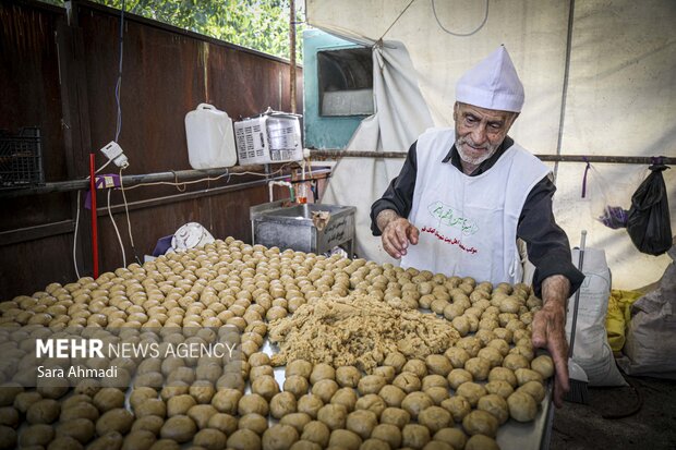 موکب های پذیرایی از زائران در مشهد