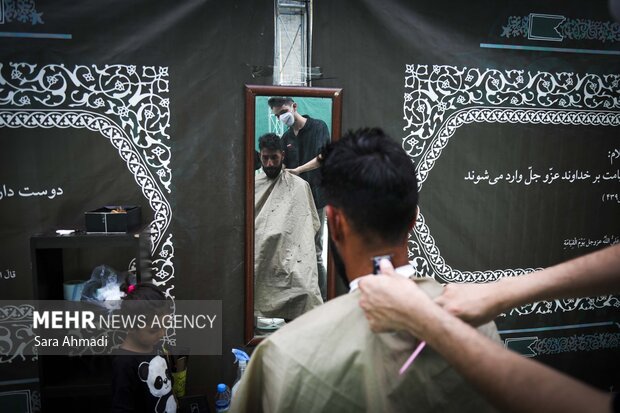 موکب های پذیرایی از زائران در مشهد