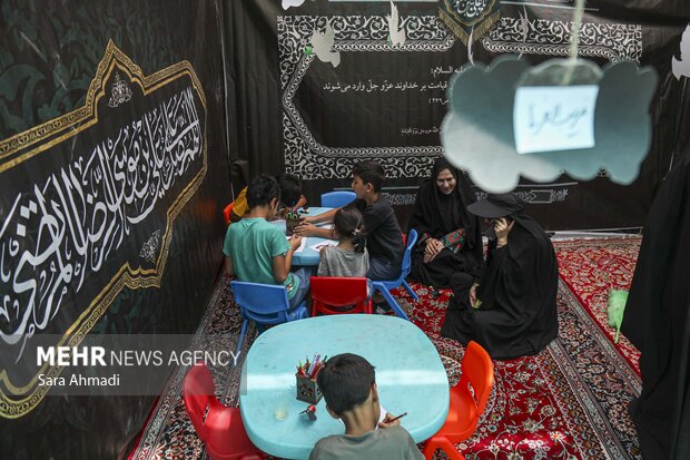 موکب های پذیرایی از زائران در مشهد