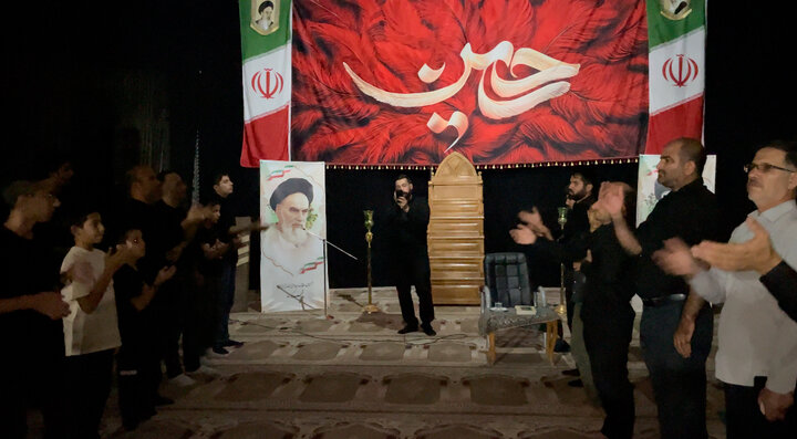 مراسم عزاداری پایانی ماه صفر در شهرکیان