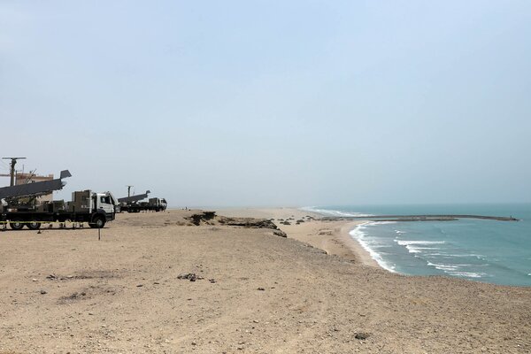 VIDEO: Three Iranian anti-ship cruise missiles tested Thurs.