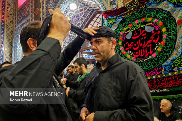 شب رحلت پیامبر(ص) و شهادت امام حسن(ع) در حرم رضوی