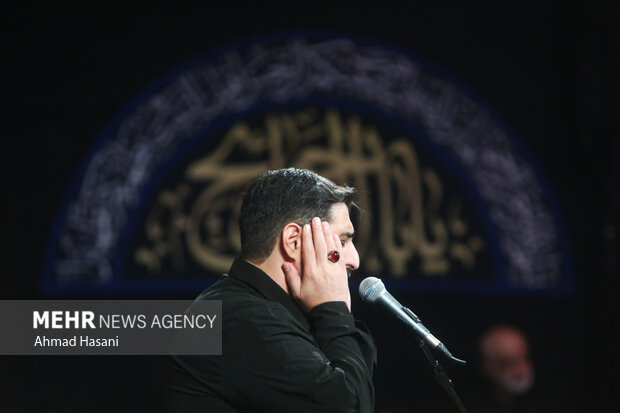 مراسم عزاداری دهه پایانی صفر در حرم امام رضا(ع)