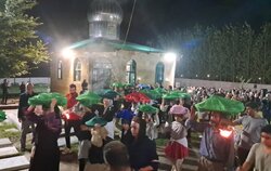 آیین «مجمع بران» در روستای نوده پسیخان شفت برگزار شد