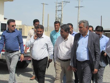 سفر معاون استاندار به بشاگرد و تأکید بر تسریع تکمیل پروژه‌های عمرانی