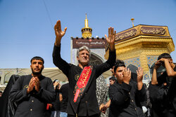 روز رحلت پیامبر اکرم(ص) و شهادت امام حسن مجتبی(ع) در حرم رضوی