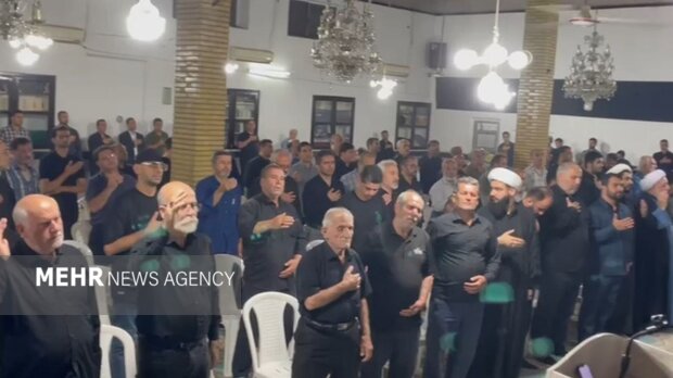 مراسم عزاداری دهه پایانی ماه صفر در آستارا مراسم عزاداری دهه پایانی ماه صفر در آستارا