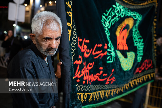 عزاداری شب رحلت پیامبر(ص) و شهادت امام حسن(ع) در مشهد