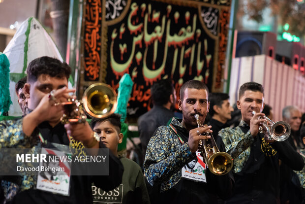 عزاداری شب رحلت پیامبر(ص) و شهادت امام حسن(ع) در مشهد