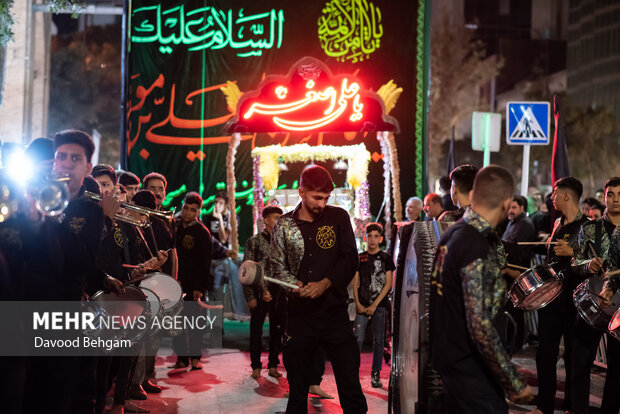 عزاداری شب رحلت پیامبر(ص) و شهادت امام حسن(ع) در مشهد