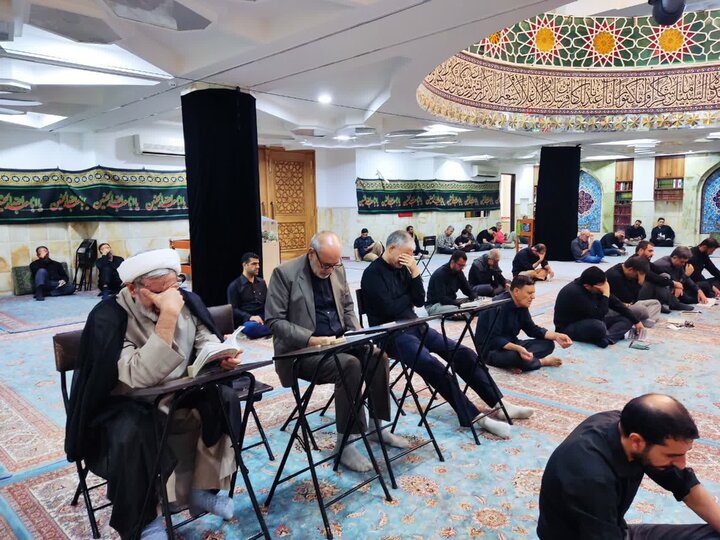 برگزاری مراسم قرائت دعای ندبه در مسجد مهدیه سنندج