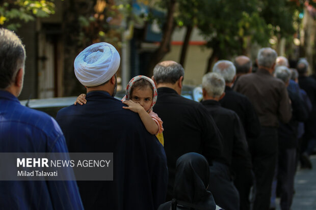 مراسم عزاداری ۲۸ صفر در فومن