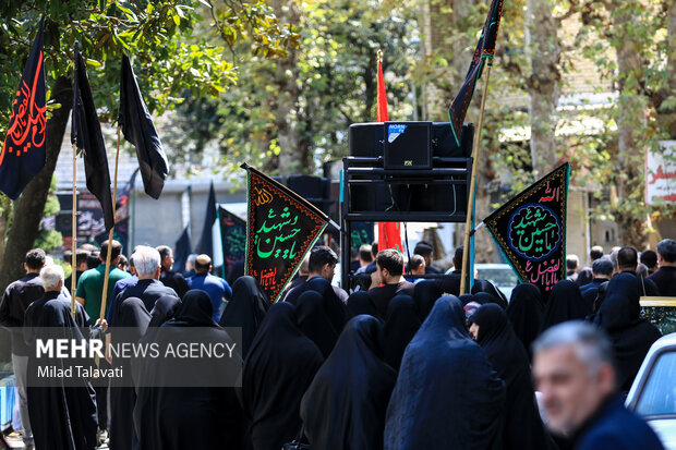مراسم عزاداری ۲۸ صفر در فومن