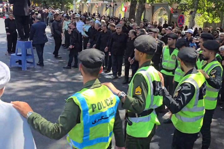 دسته های عزاداری باشکوه مردم تبریز در سالروز رحلت پیامبر اکرم(ص)