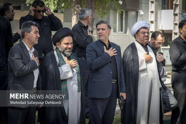 دسته روی و مراسم سوگواری دهه پایانی صفر در شهرکرد