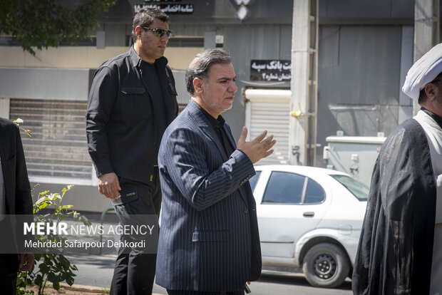 دسته روی و مراسم سوگواری دهه پایانی صفر در شهرکرد