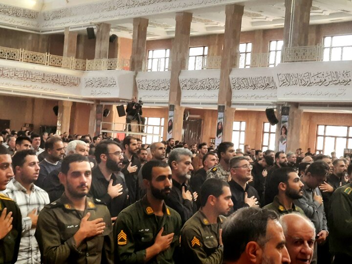 مراسم عزاداری نیروهای مسلح استان گلستان