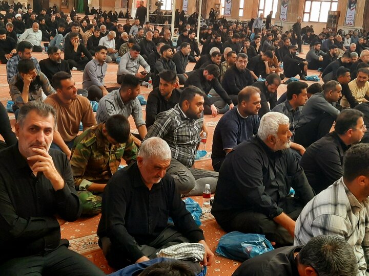 مراسم عزاداری نیروهای مسلح استان گلستان