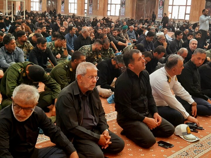 مراسم عزاداری نیروهای مسلح استان گلستان