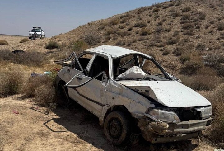 واژگونی پراید در محور سمنان - دامغان؛ یک نفر جان باخت