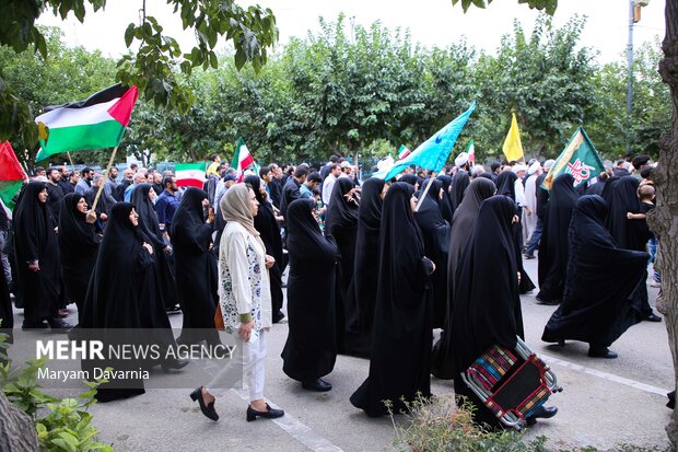 راهپیمایی جمعه‌های خشم و نصر در بجنورد