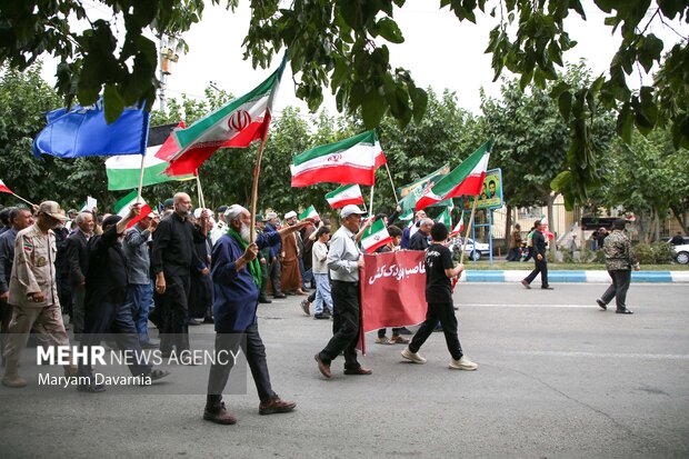 راهپیمایی جمعه‌های خشم و نصر در بجنورد