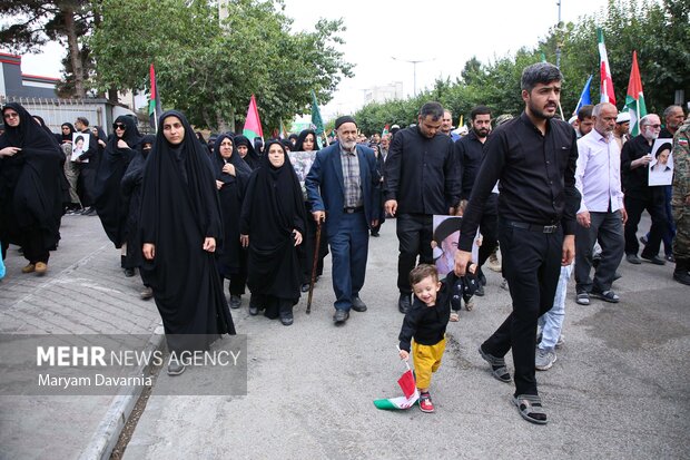 راهپیمایی جمعه‌های خشم و نصر در بجنورد