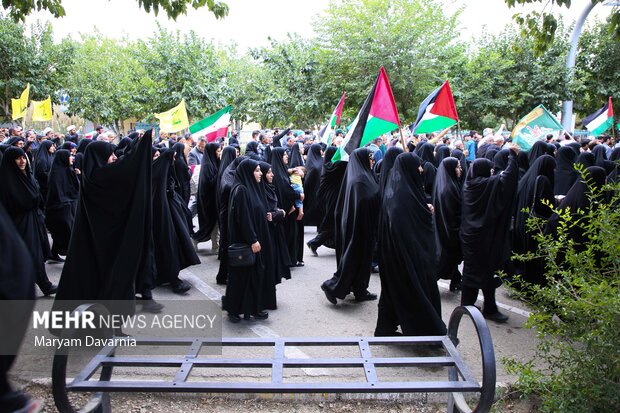 راهپیمایی جمعه‌های خشم و نصر در بجنورد