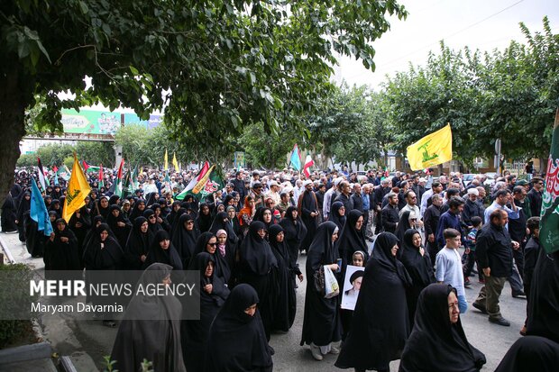 راهپیمایی جمعه‌های خشم و نصر در بجنورد
