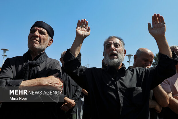 عزاداری رحلت پیامبر (ص) و شهادت امام حسن (ع) در ورامین