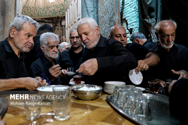 عزاداری روز بیست و هشتم ماه صفر در بازار تهران