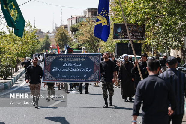 مراسم عزاداری 28 صفر در تهران 4