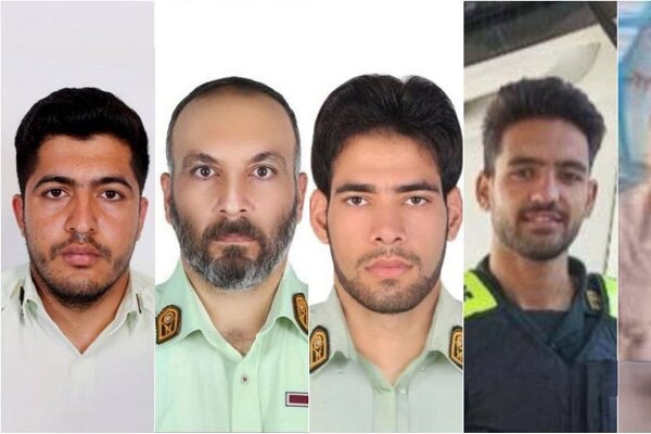 تصاویر شهدای امروز حادثه تروریستی «دامن» ایرانشهر