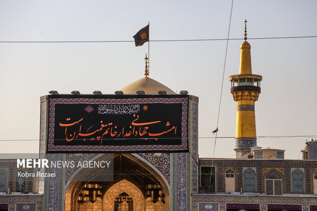 روز رحلت پیامبر اکرم(ص) و شهادت امام حسن مجتبی(ع) در حرم رضوی