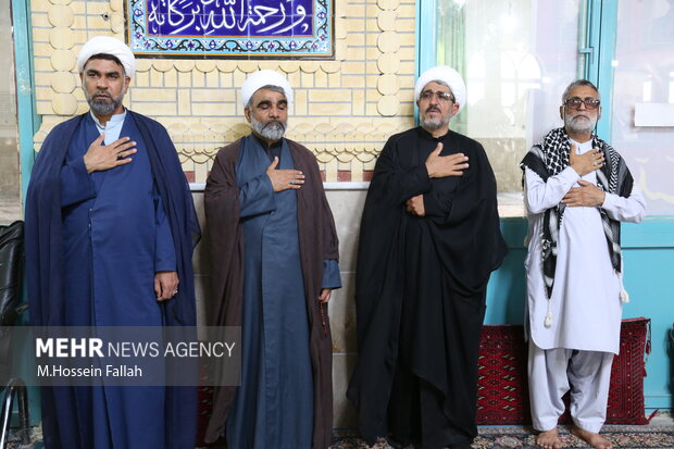 عزاداری رحلت پیامبر (ص) و شهادت امام حسن (ع) در ایرانشهر