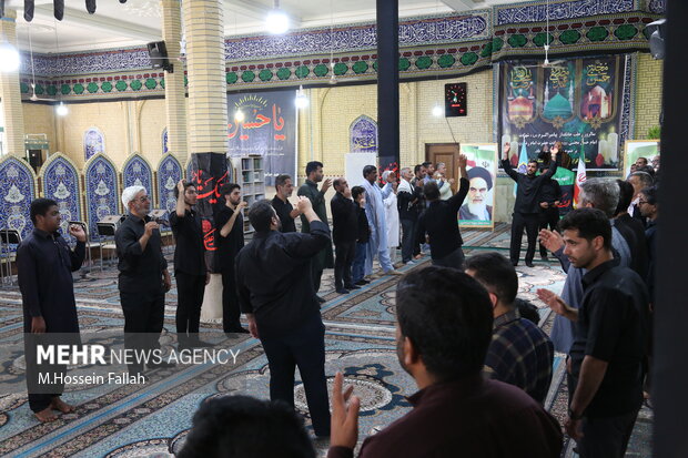 مراسم عزاداری ۲۸ صفر در آستان مقدس امامزادگان ابراهیم و اسماعیل(ع)