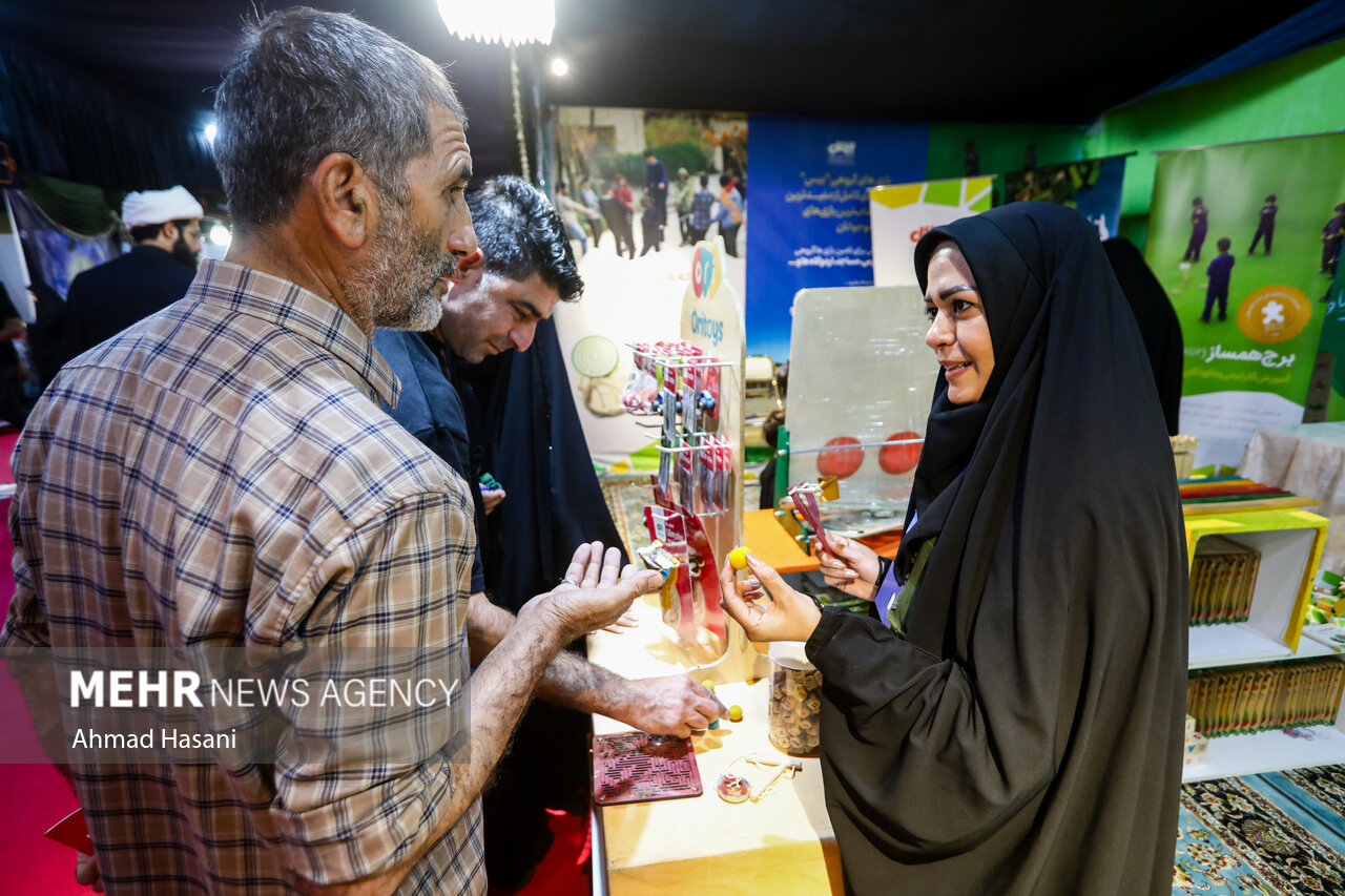 Cultural mukib of Imam Reza (AS) in shrine city of Mashhad