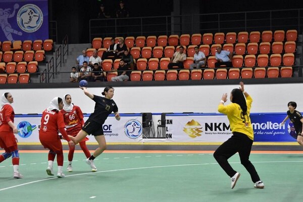 تیم ملی هندبال دختران جوان ایران در قهرمانی آسیا