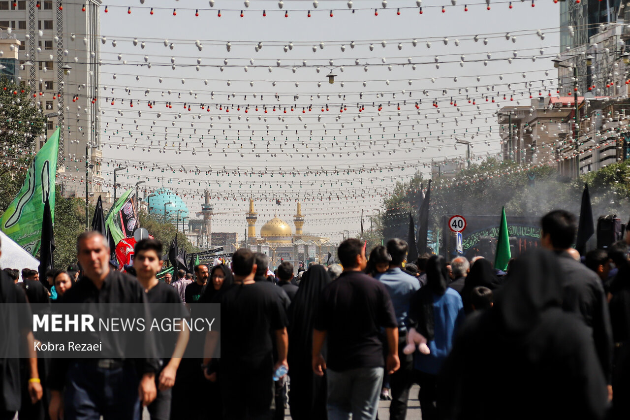 مشهد در آستانه شهادت شمسالشموس؛ دریای خروشان دلدادگی و خدمت