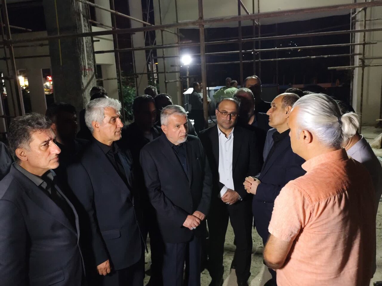 بازدید وزیر میراث فرهنگی از یک پروژه گردشگری در چابکسر