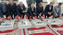 ادای احترام وزیر میراث فرهنگی به مقام شهدای جنگ ۱۲ روزه در آستانه