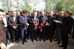 افتتاح یک مجتمع گردشگری با حضور وزیر میراث فرهنگی در شفت