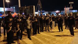 مراسم عزاداری شهادت امام رضا (ع) در بندر انزلی