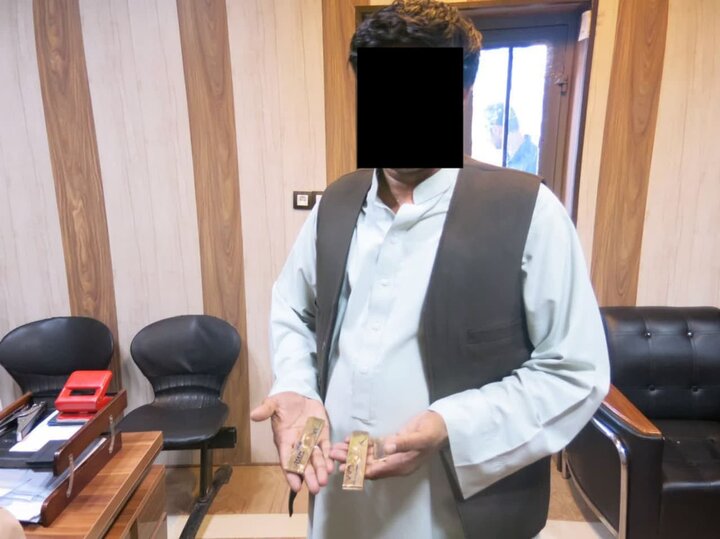 کشف بیش از ۲ کیلوگرم طلا قاچاق در هنگ مرزی تایباد