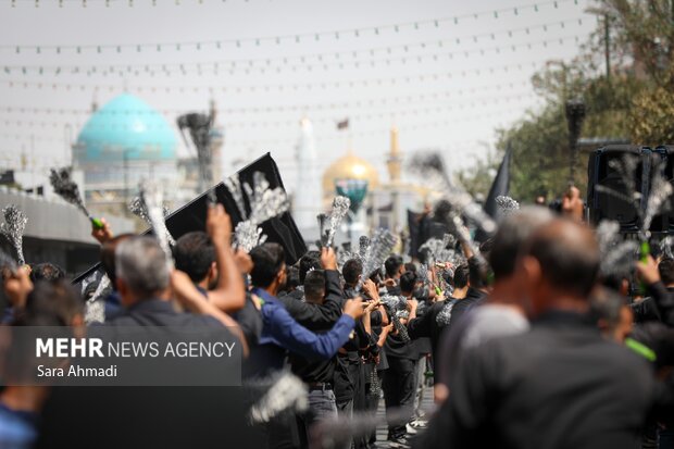 مشهد در آستانه شهادت شمسالشموس؛ دریای خروشان دلدادگی و خدمت