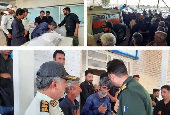 استقبال از پیکر شهید «هادی رویایی» در شهرستان بم