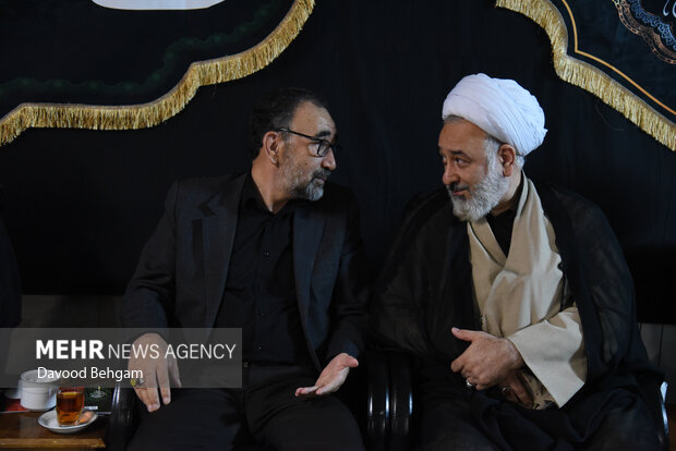 مراسم عزاداری دهه پایانی صفر در حسینیه دفتر آیت الله علم الهدی