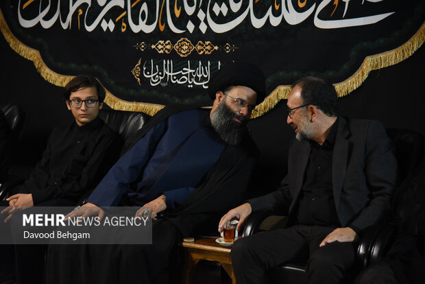 مراسم عزاداری دهه پایانی صفر در حسینیه دفتر آیت الله علم الهدی
