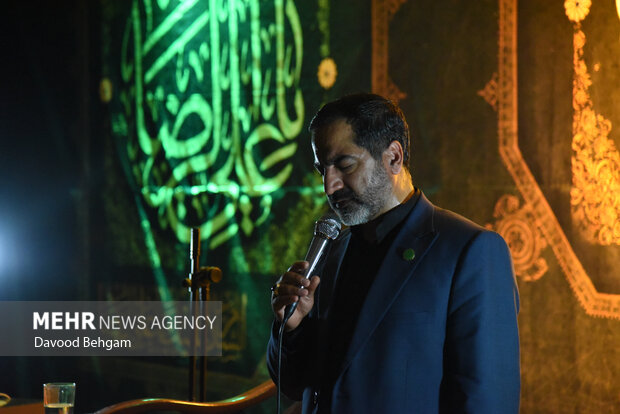 مراسم عزاداری دهه پایانی صفر در حسینیه دفتر آیت الله علم الهدی