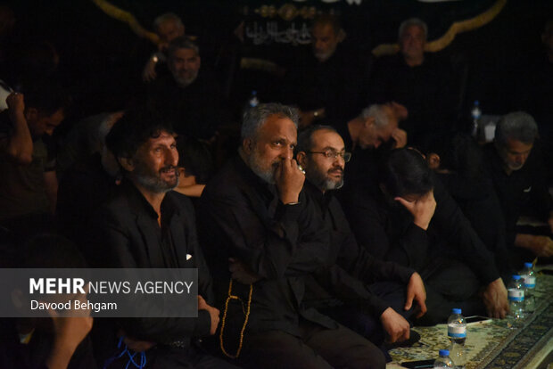 مراسم عزاداری دهه پایانی صفر در حسینیه دفتر آیت الله علم الهدی